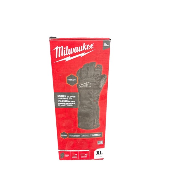 Milwaukee Other - Milwaukee XL Heated Black Cold Weather Gloves